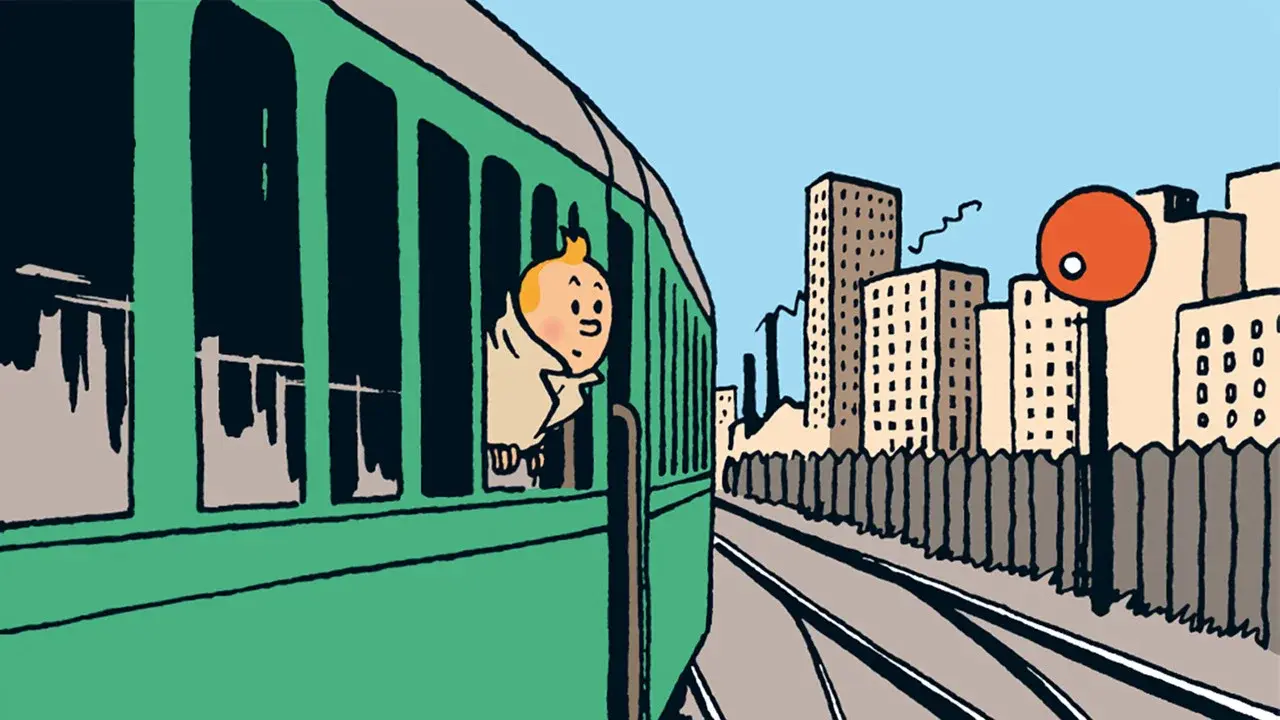 Tintin in America