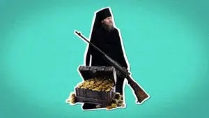 Mount Athos - Battle at the Monastery