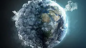 How does trash change the world?