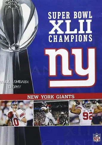 NFL Super Bowl XLII Champions: New York Giants