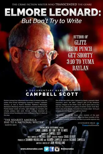 Elmore Leonard: "But Don't Try to Write"