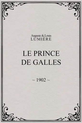 Le prince de Galles