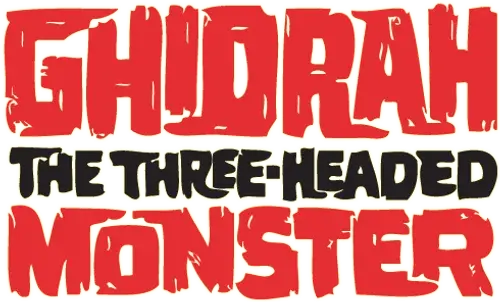 Ghidorah, the Three-Headed Monster logo