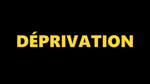 Déprivation logo