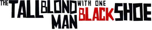 The Tall Blond Man with One Black Shoe logo
