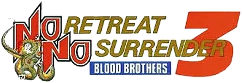 No Retreat, No Surrender 3: Blood Brothers logo