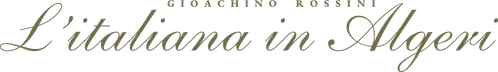 L’Italiana in Algeri logo