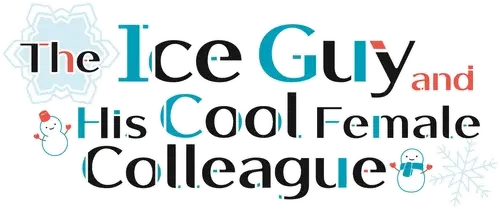The Ice Guy and His Cool Female Colleague logo