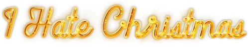 I Hate Christmas logo