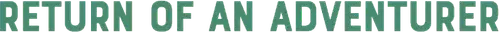 Return of an Adventurer logo