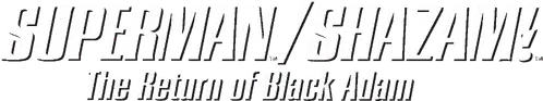 Superman/Shazam!: The Return of Black Adam logo