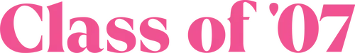 Class of '07 logo