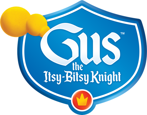 Gus the Itsy-Bitsy Knight logo