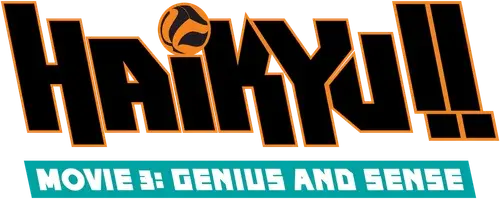 Haikyu!! The Movie: Talent and Sense logo