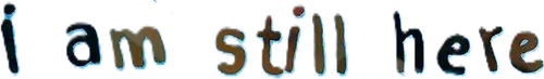 I Am Still Here logo