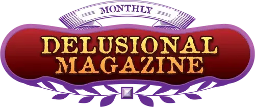 Delusional Monthly Magazine logo