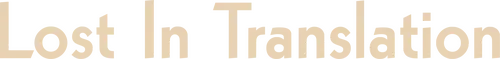 Lost in Translation logo
