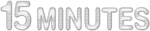 15 Minutes logo