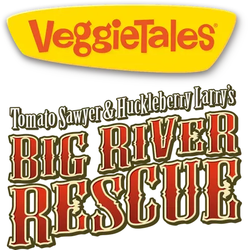 VeggieTales: Tomato Sawyer & Huckleberry Larry's Big River Rescue logo