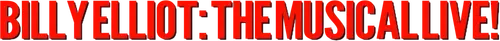 Billy Elliot: The Musical Live logo